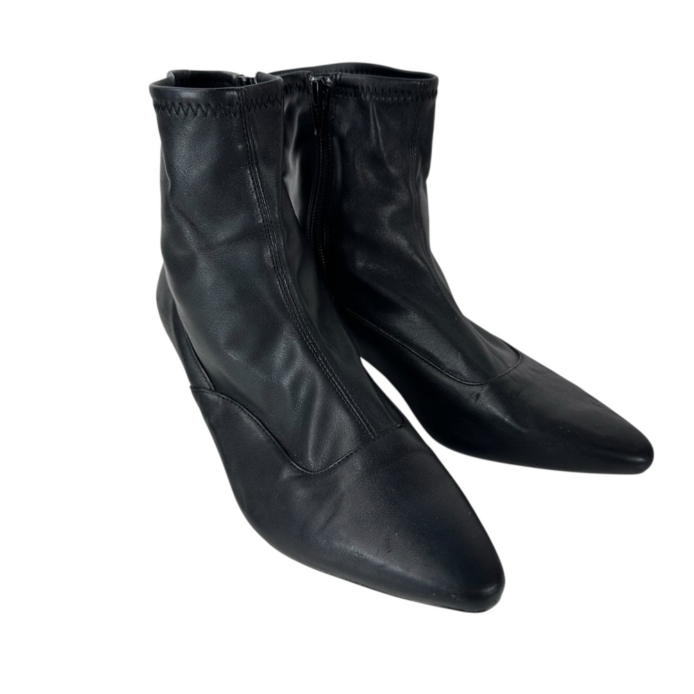 Rockport Total Motion Alaiya S Black Stretch Booties Women 7.5